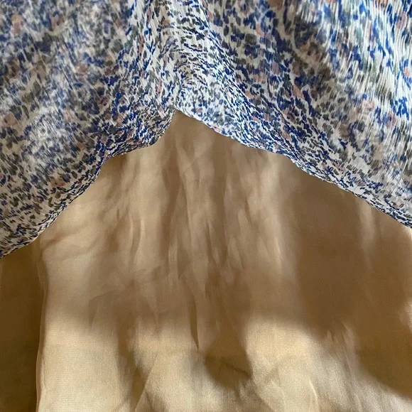 For Love and Lemons Kiss Me dress in a floral blue - Picture 7 of 14